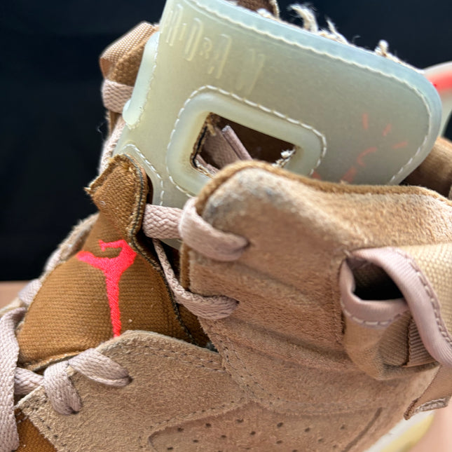 Jordan 6 Retro Travis Scott British Khaki - WiscKicks
