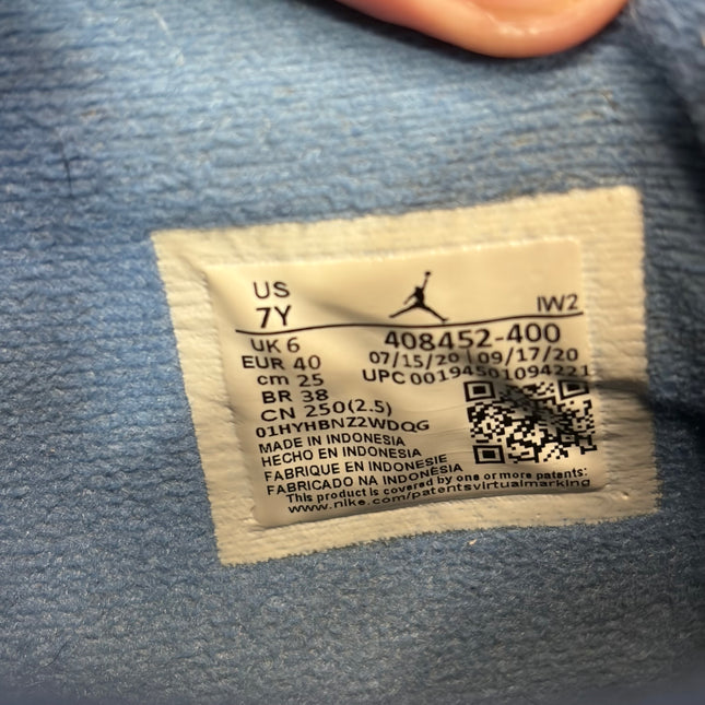 Jordan 4 Retro University Blue GS - WiscKicks