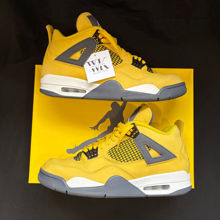 Jordan 4 Retro Lightning (2021) | WiscKicks