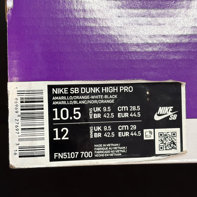Nike SB Dunk High Sweet Tooth Candy Corn