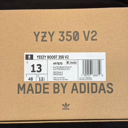 adidas Yeezy Boost 350 V2 Slate - WiscKicks