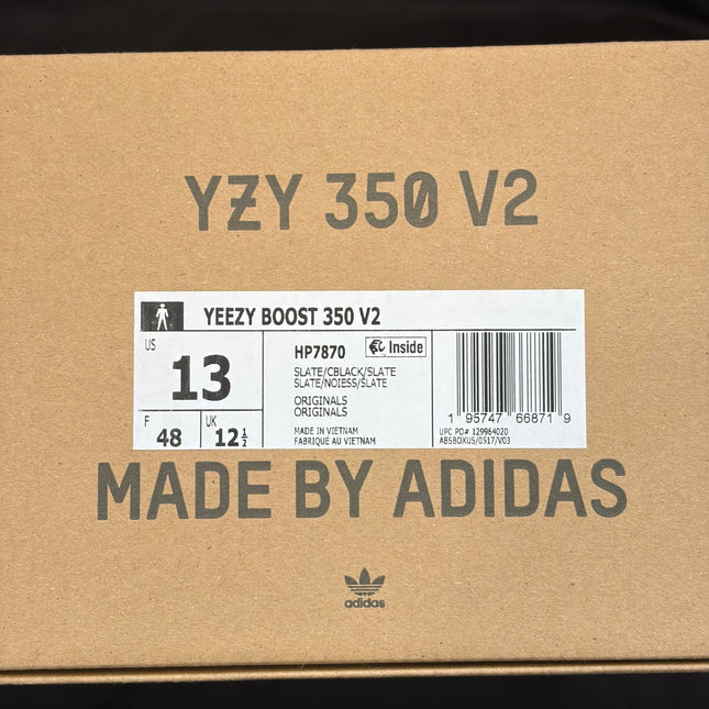 adidas Yeezy Boost 350 V2 Slate - WiscKicks