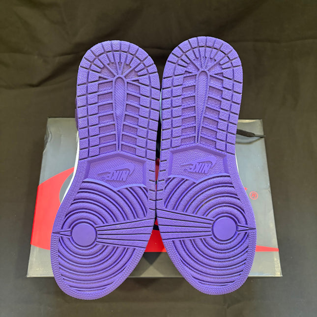 Jordan 1 Retro High Court Purple White - WiscKicks