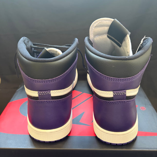 Jordan 1 Retro High Court Purple White - WiscKicks