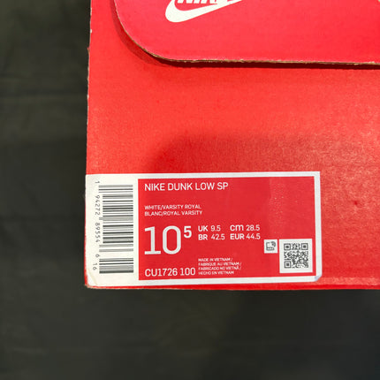 Nike Dunk Low SP Kentucky WiscKicks
