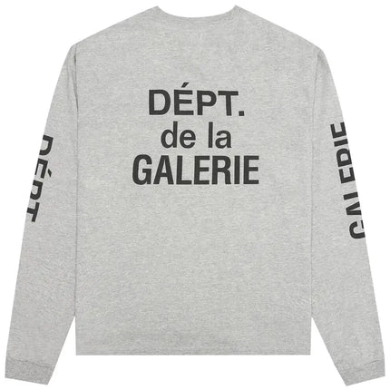 Gallery Dept. French Collector Long-Sleeve Tee 'Heather Grey'