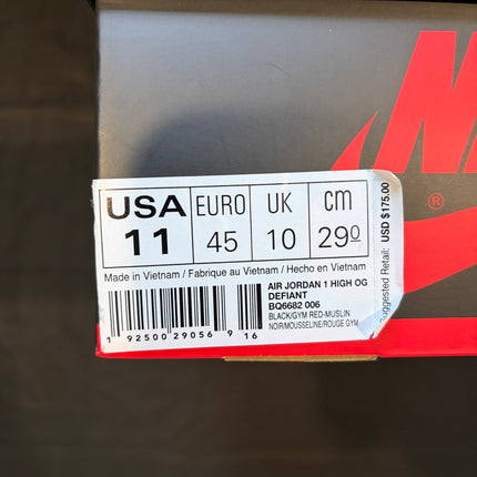 Jordan 1 Retro High OG "Defiant Couture" | WiscKicks