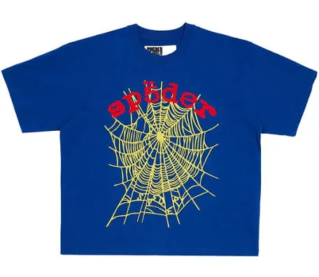 Sp5der OG Logo V2 Heavyweight Tee (Navy)