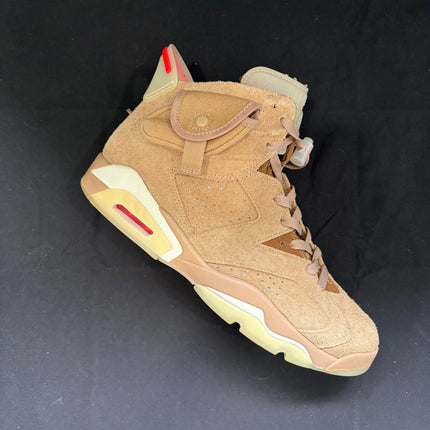 Jordan 6 Retro Travis Scott British Khaki - WiscKicks