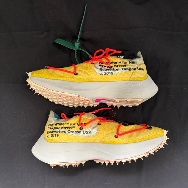 Nike Vapor Street Off-White Tour Yellow (Women's) - WiscKicks