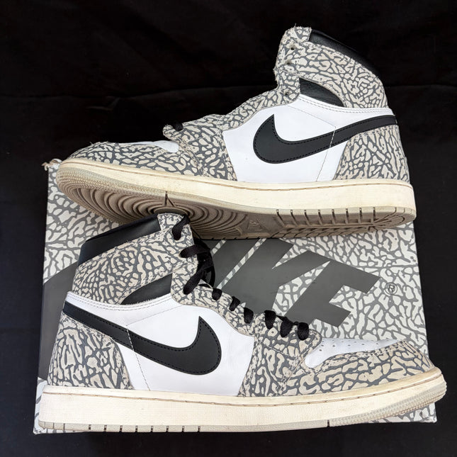 Jordan 1 Retro High OG White Cement