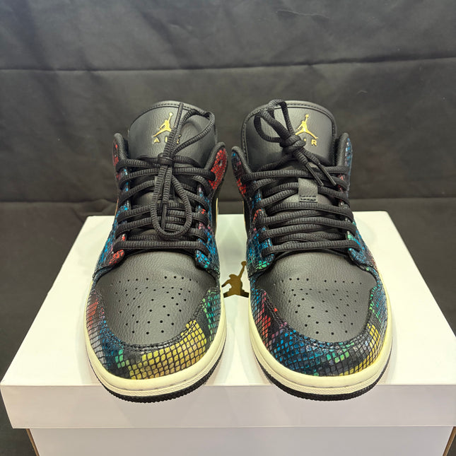 Jordan 1 Low Multicolor Snakeskin (2020) (Women’s)