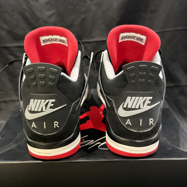 Air Jordan 4 Retro "Bred" (2019) - Men's Size 12 | WiscKicks