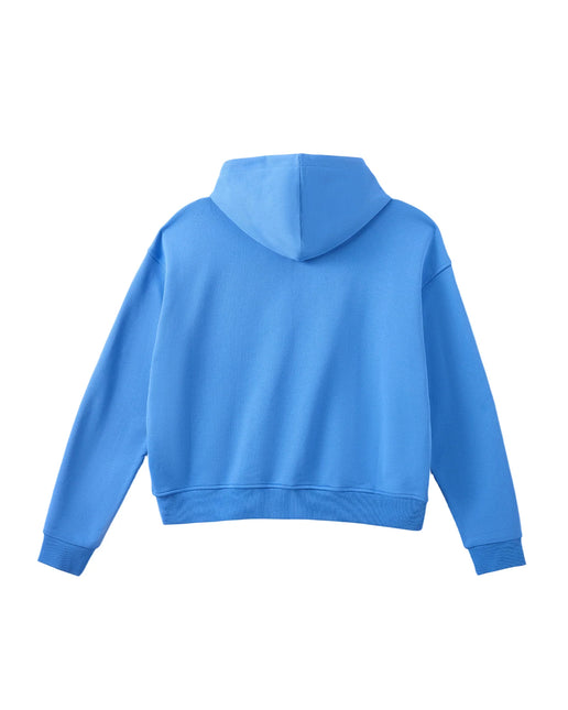 AZVA Crystal Cactus Zip Hoodie Baby Blue -  WiscKicks