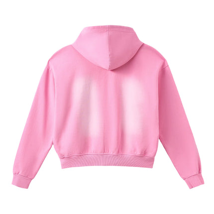AZVA Crystal Cactus Zip Hoodie Pink – WiscKicks
