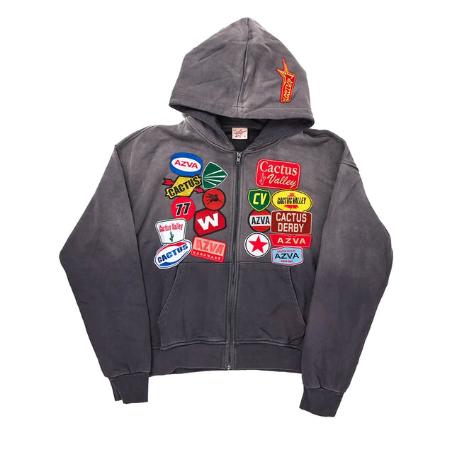 Rest Stop Hoodie Vintage Black - WiscKicks