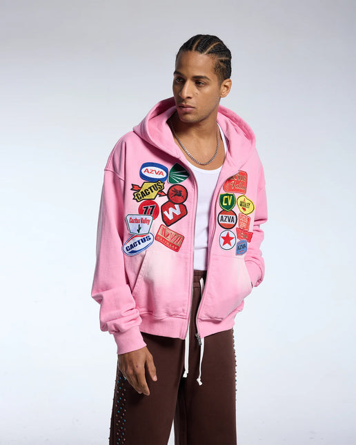 Rest Stop Hoodie Pink - WiscKicks