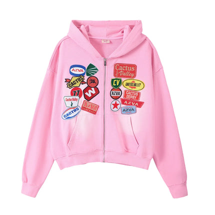 Rest Stop Hoodie Pink - WiscKicks