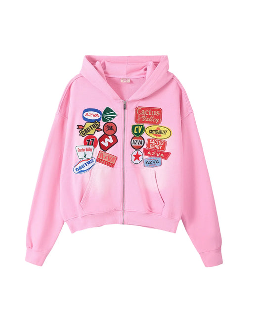 Rest Stop Hoodie Pink - WiscKicks