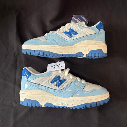 New Balance 550 Chrome Blue Patent – WiscKicks