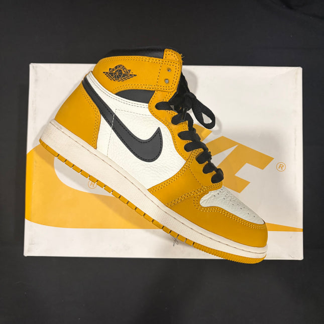 Jordan 1 Retro High OG Yellow Ochre GS – WiscKicks
