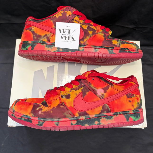 Nike SB Dunk Low The Wizard of Oz Poppy Field | Authentic Sneakers - WiscKicks