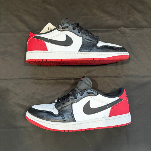 Jordan 1 Retro Low OG Black Toe (2023) - WiscKicks