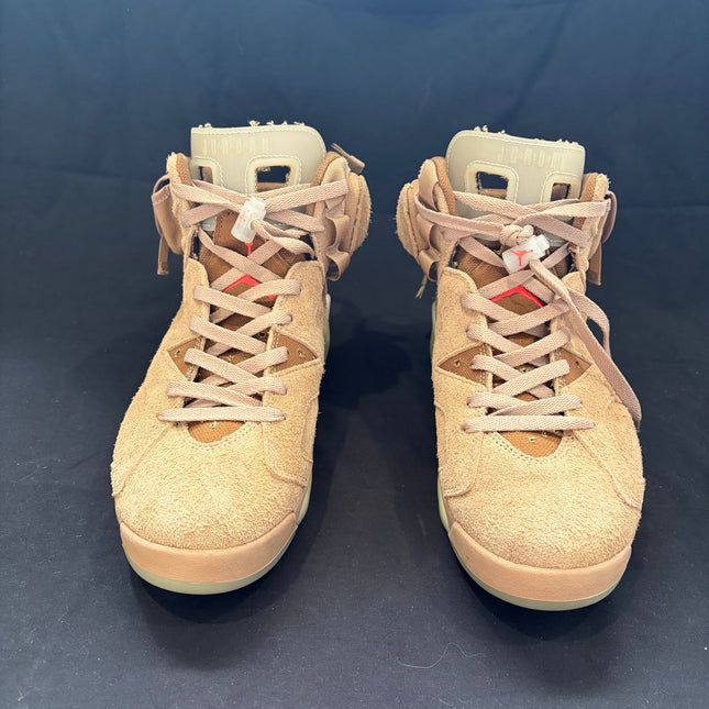 Jordan 6 Retro Travis Scott British Khaki - WiscKicks