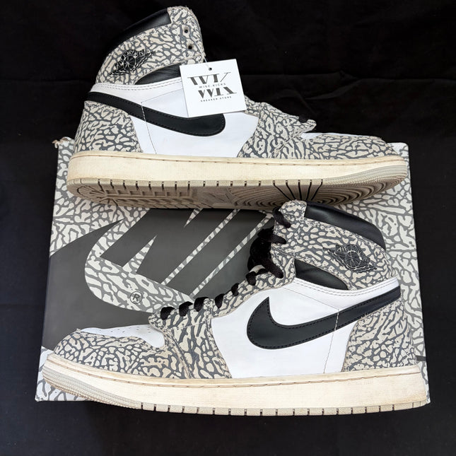 Jordan 1 Retro High OG White Cement