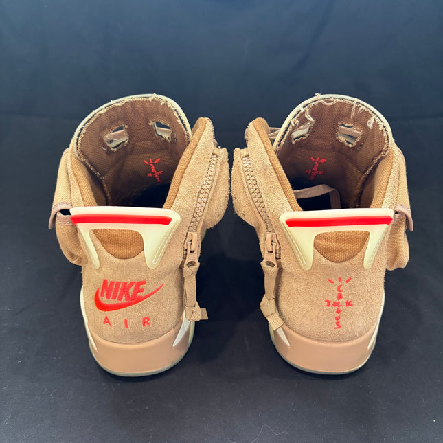 Jordan 6 Retro Travis Scott British Khaki - WiscKicks