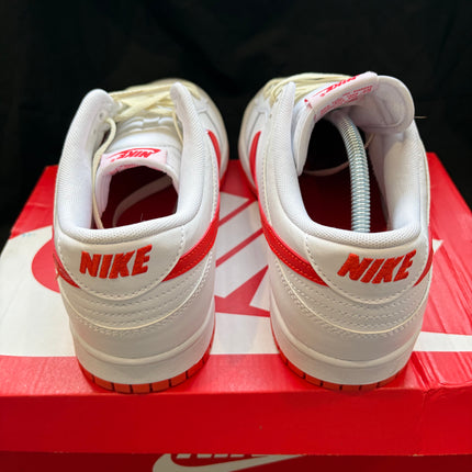 Nike Dunk Low Retro White Picante Red