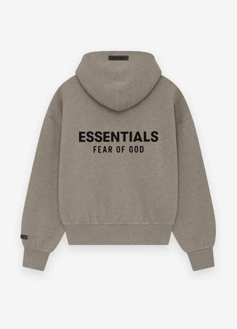 Fear of God Essentials Classic Full Zip Hoodie 'Timber'