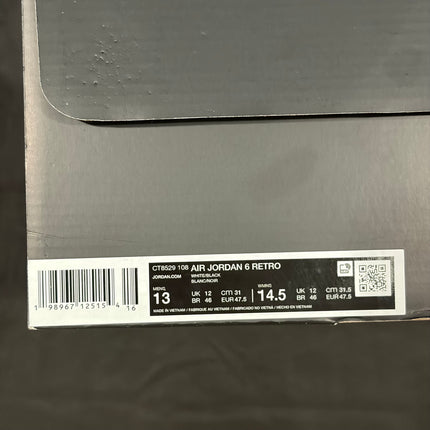 Jordan 6 Retro Oreo (2026)