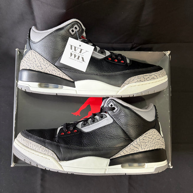 Pre-Owned Jordan 3 Retro OG Black Cement (2024)