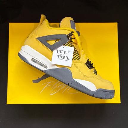 Jordan 4 Retro Lightning (2021) | WiscKicks