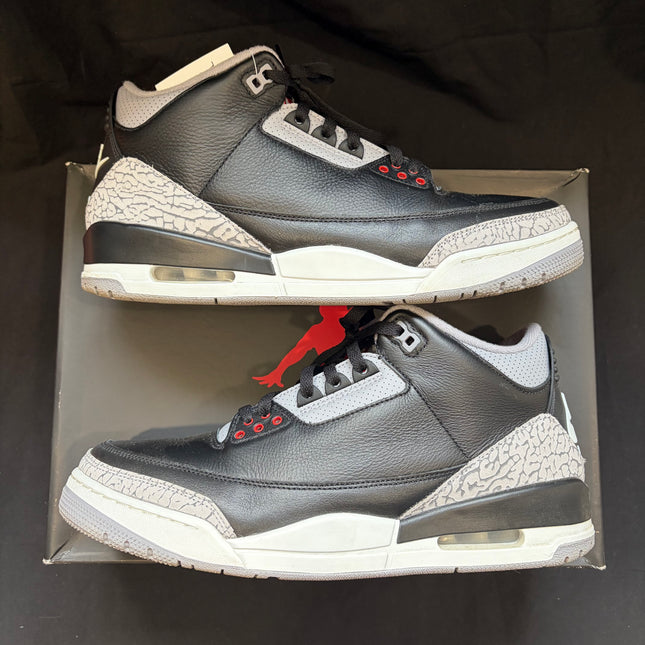 Jordan 3 Retro OG Black Cement (2024) - WiscKicks