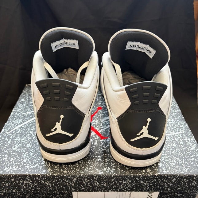 Jordan 4 Retro Military Black - WiscKicks