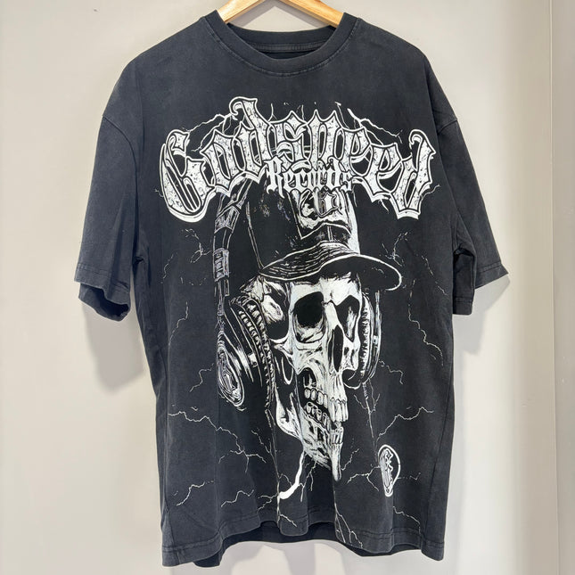 Godspeed Records Black Graphic T-Shirt