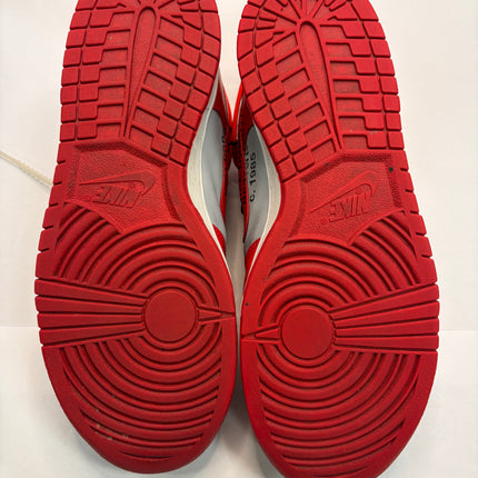 Pre-Owned Nike Off-White x Dunk Low 'University Red'