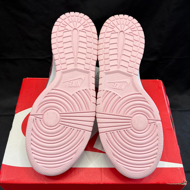 Nike Dunk Low Pink Foam Red White (GS) | Authentic Youth Sneakers - WiscKicks