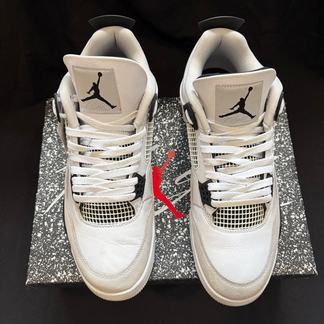 Jordan 4 Retro Military Black - WiscKicks