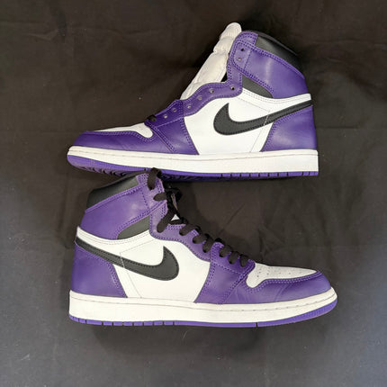 Jordan 1 Retro High Court Purple White - WiscKicks