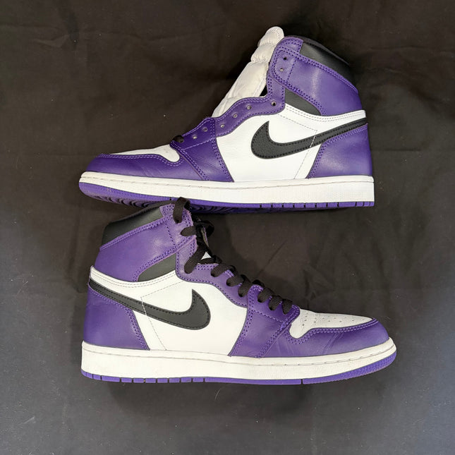 Jordan 1 Retro High Court Purple White - WiscKicks