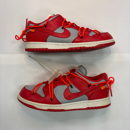Pre-Owned Nike Off-White x Dunk Low 'University Red'