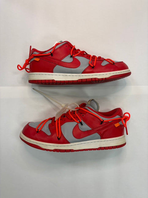 Pre-Owned Nike Off-White x Dunk Low 'University Red'