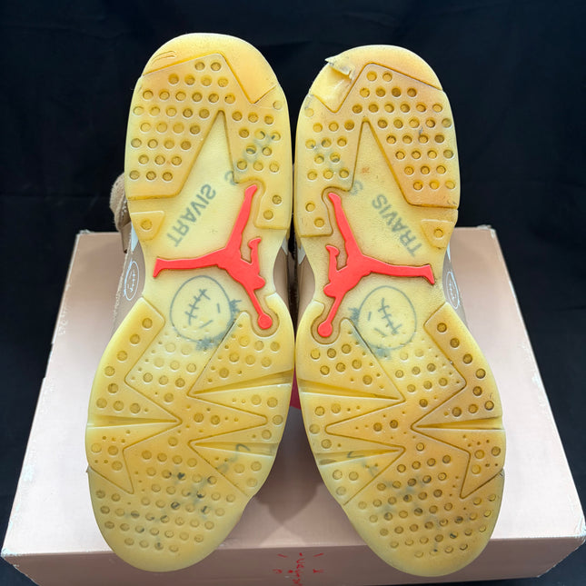 Jordan 6 Retro Travis Scott British Khaki - WiscKicks
