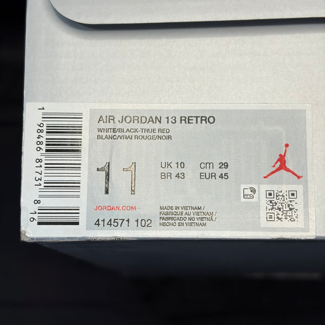 Jordan 13 Retro OG Chicago | Authentic Sneakers - WiscKicks