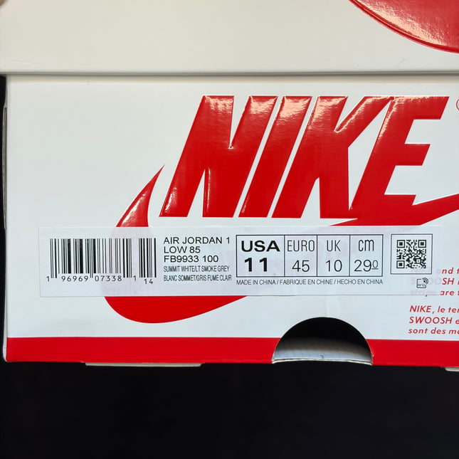 Jordan 1 Retro Low '85 Neutral Grey | WiscKicks