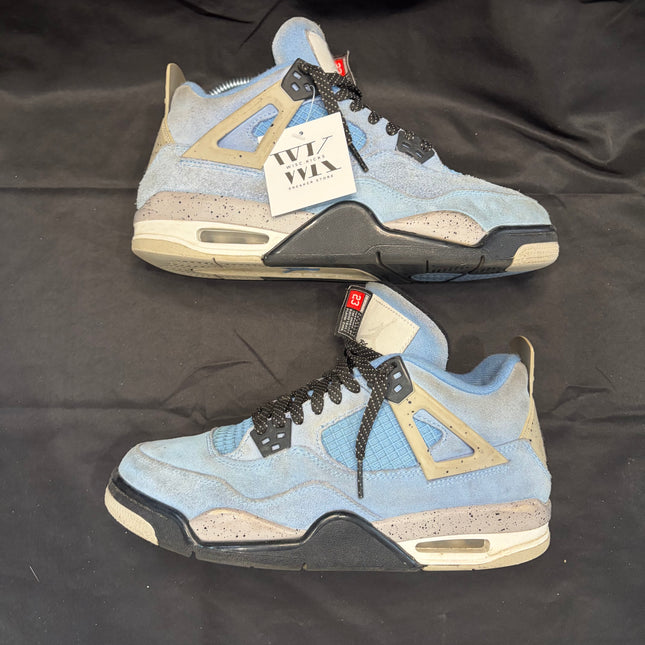 Jordan 4 Retro University Blue GS - WiscKicks