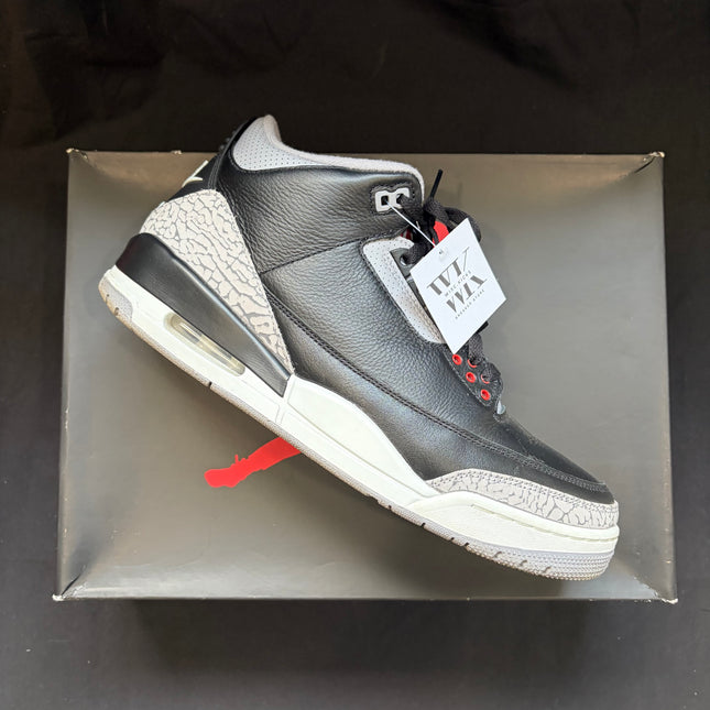 Jordan 3 Retro OG Black Cement (2024) - WiscKicks
